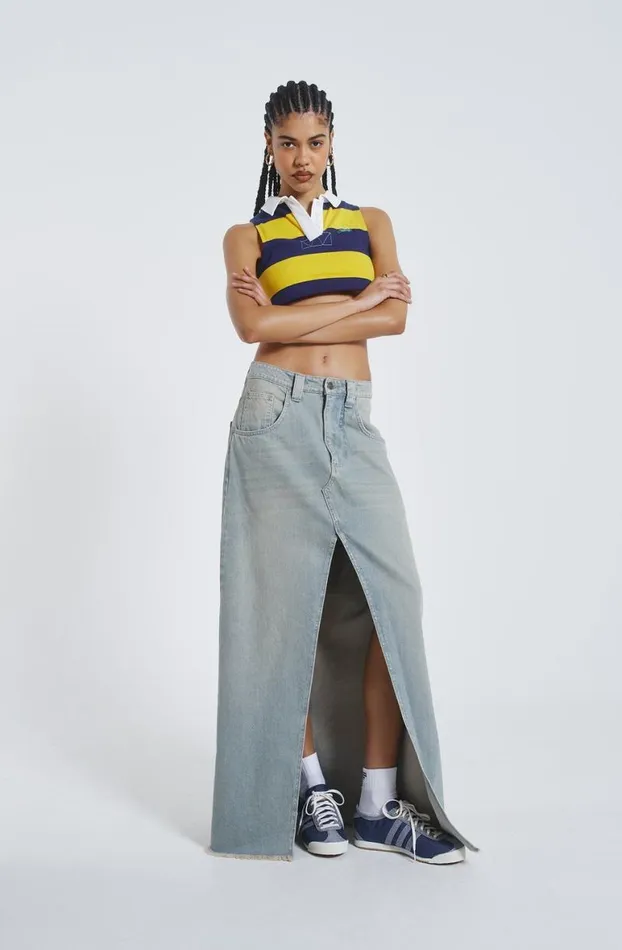 Crop Tops Women Jaded London League Cropped Rugby Vest
