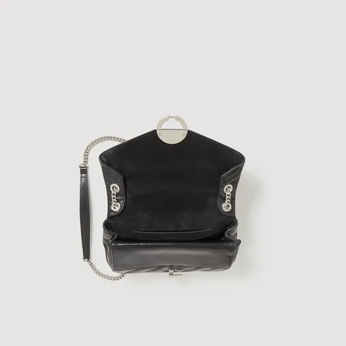 Crossbody Bags Women SANDRO Yza Bag Black