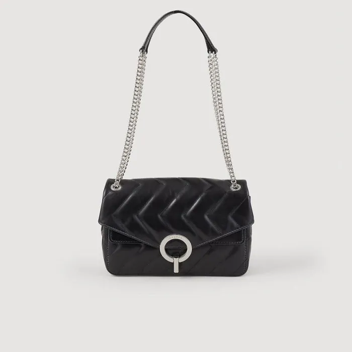 Crossbody Bags Women SANDRO Yza Bag Black