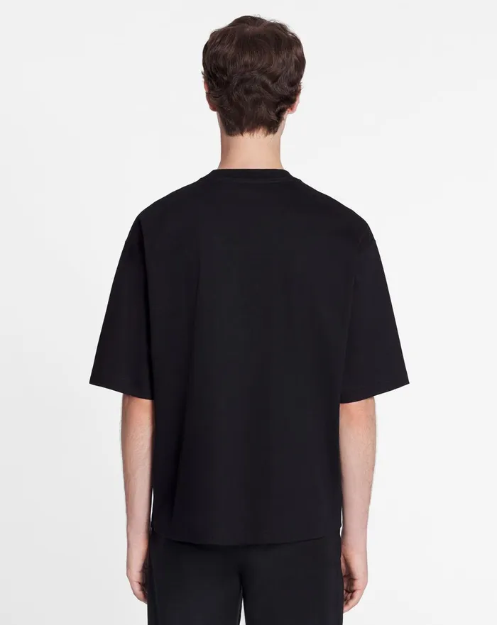 Curb Lace Lanvin Oversized Tshirt Black Men Lanvin Tshirts and Polos Curb Lace Lanvin Oversized Tshirt Black Men Lanvin Tshirts and Polos