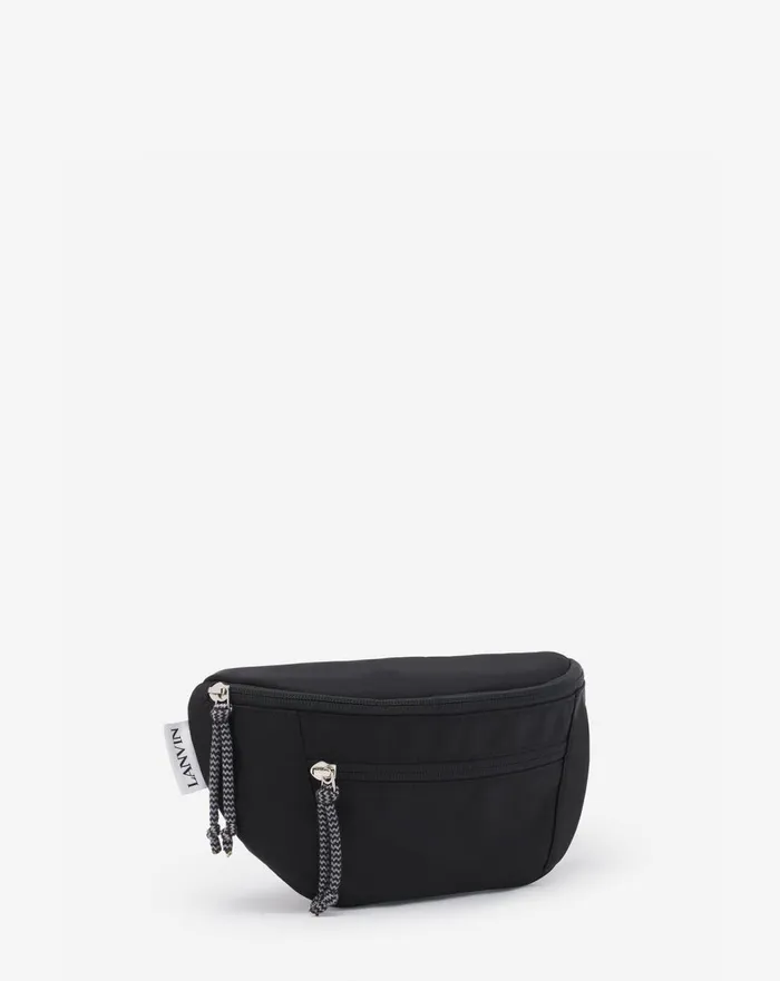 Curb Nylon Fanny Pack Black Men Lanvin Backpacks and Belt Bags Curb Nylon Fanny Pack Black Men Lanvin Backpacks and Belt Bags
