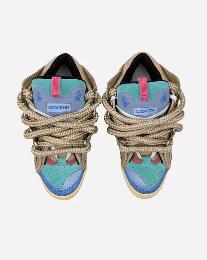 Curb Sneakers By Surgeon For Men Light Blue Men Lanvin Sneakers