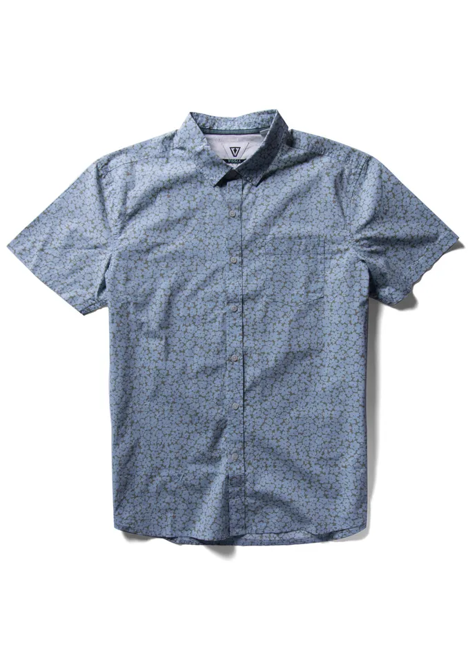 Cut Up Ss Eco Ss Shirt Olive Men Shirts and Flannels Vissla