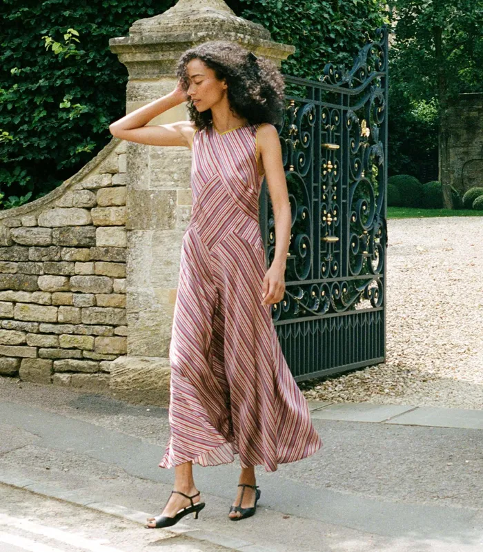 DEN Adelana Dress Le Marais Stripe Women Dresses