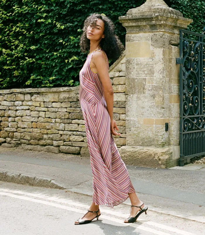 DEN Adelana Dress Le Marais Stripe Women Dresses