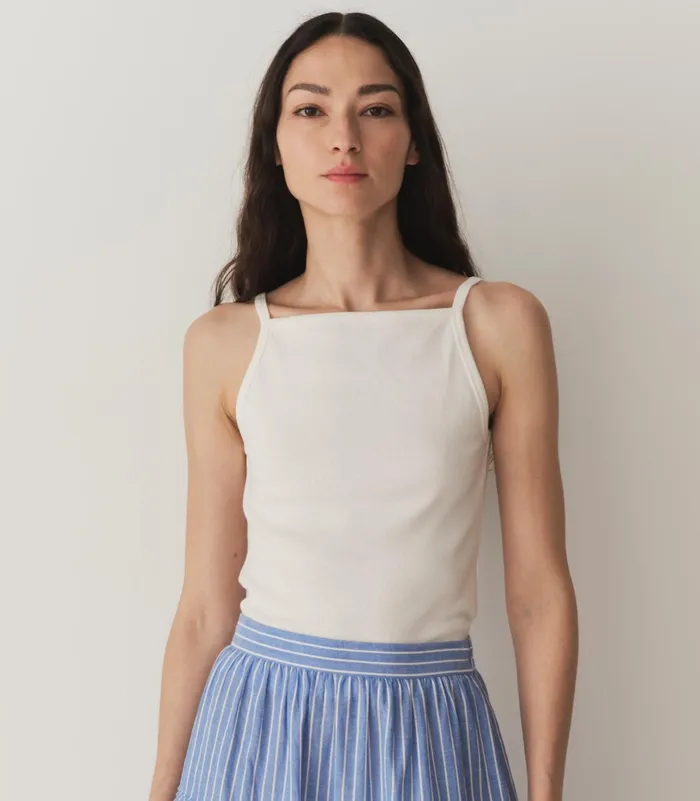 DEN Angie Tank Salt Women Tees