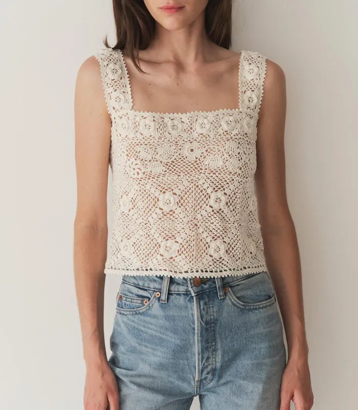 DEN Edwina Top Pearl Women Tops