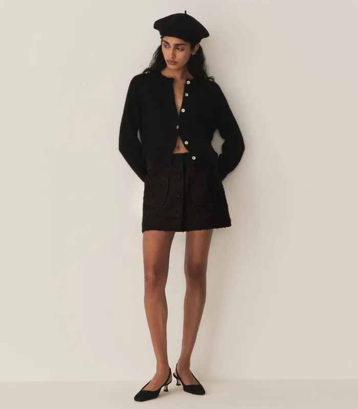 DEN Elina Skirt Black Women Skirts