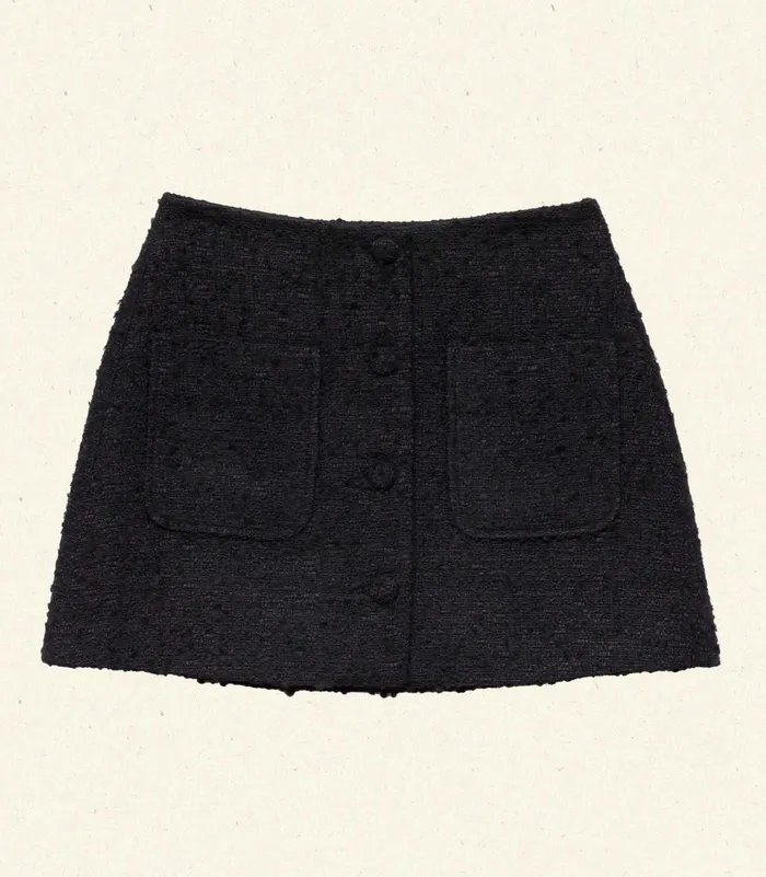 DEN Elina Skirt Black Women Skirts