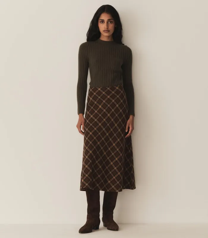 DEN Elowen Skirt Cornwall Plaid Women Skirts