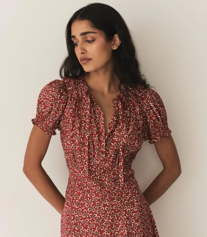 DEN Evienne Dress Ameline Ditsy Women Dresses