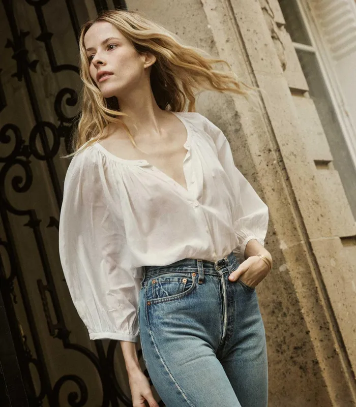 DEN Jiana Top Salt Women Tops