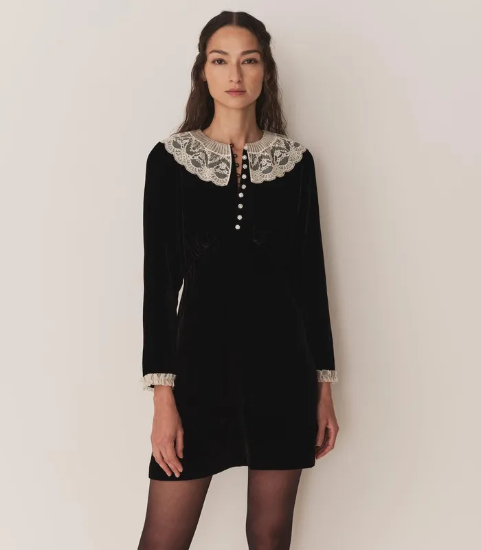 DEN Lisbeth Dress Black Women Dresses