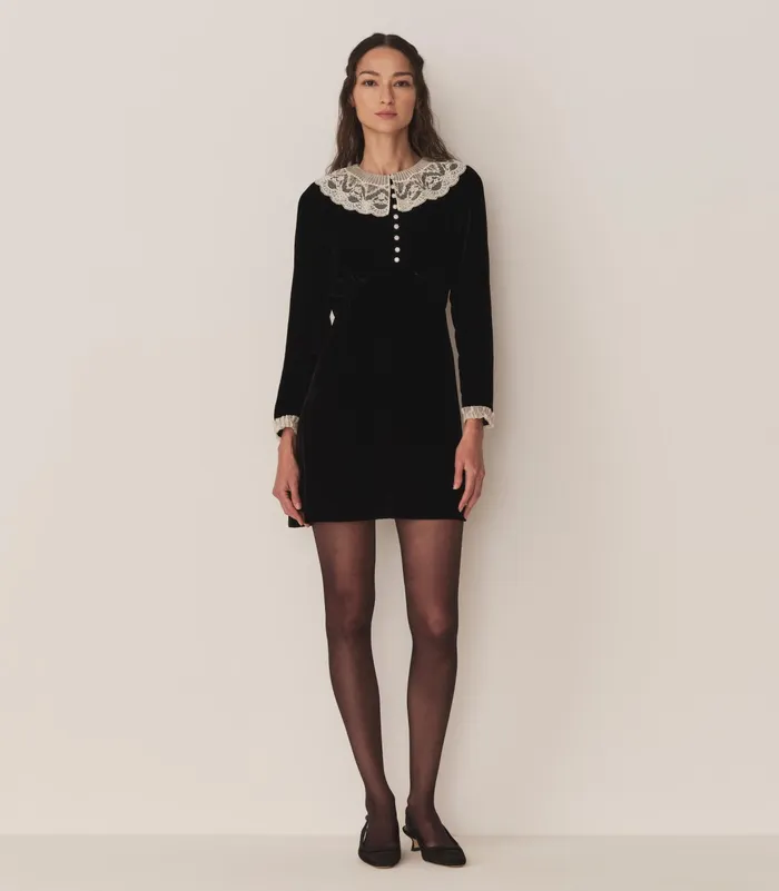 DEN Lisbeth Dress Black Women Dresses