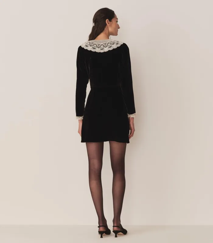 DEN Lisbeth Dress Black Women Dresses