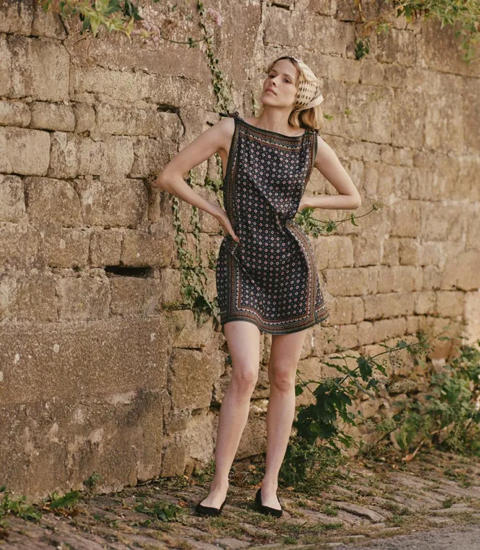 DEN Malia Dress Montmartre Foulard Women Dresses