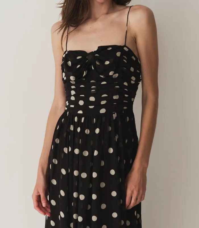 DEN Maryanna Dress Noir Solstice Sky Dot Women Dresses