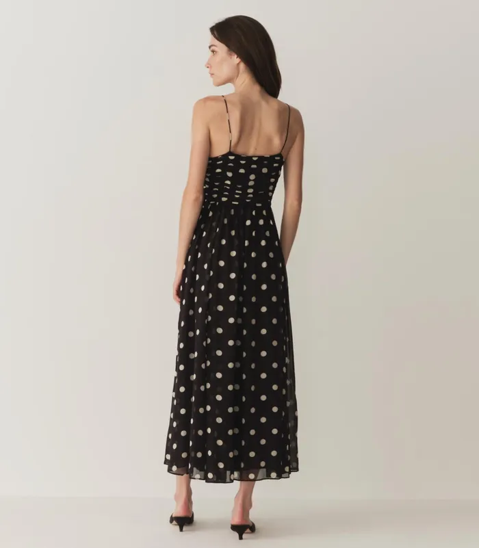 DEN Maryanna Dress Noir Solstice Sky Dot Women Dresses