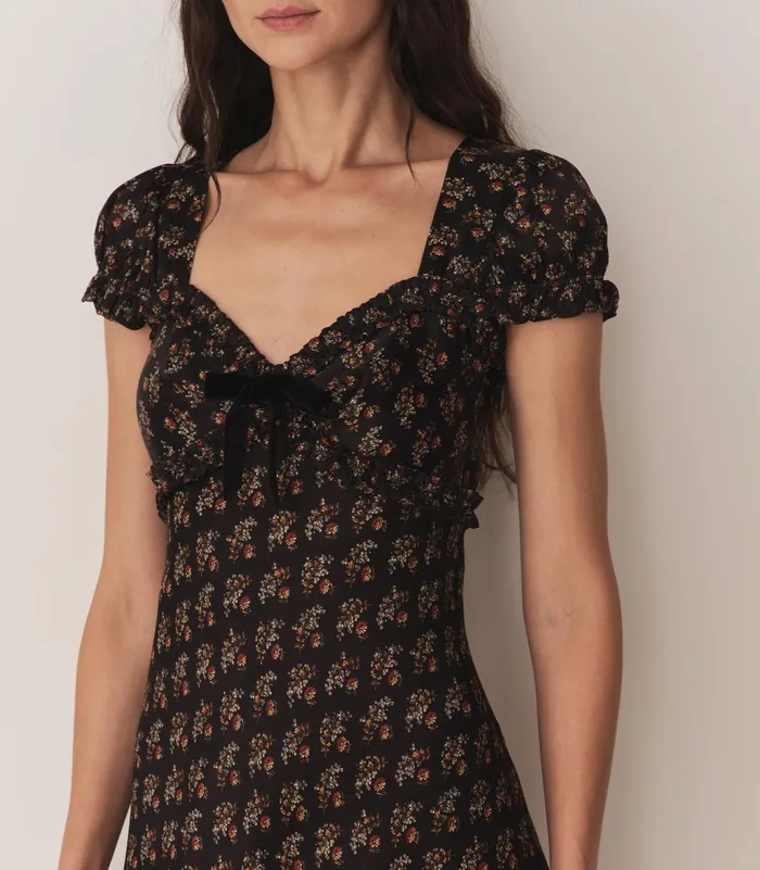 DEN Marybell Dress Delphinium Floral Women Dresses