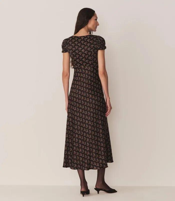DEN Marybell Dress Delphinium Floral Women Dresses