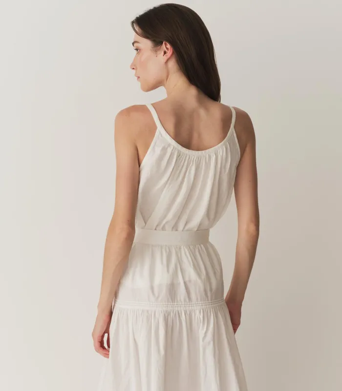 DEN Nalina Linen Top Salt Women Tops DEN Nalina Linen Top Salt Women Tops