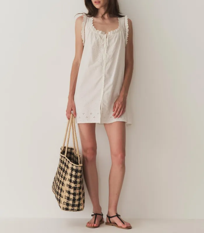 DEN Nessie Dress Salt Women Dresses