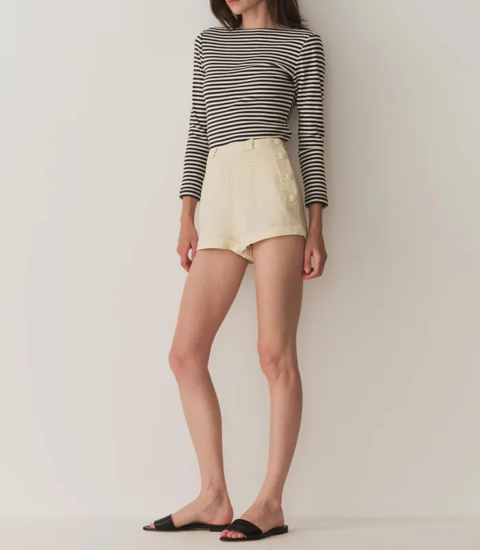 DEN Paulette Tee Nantucket Stripe Women Tees