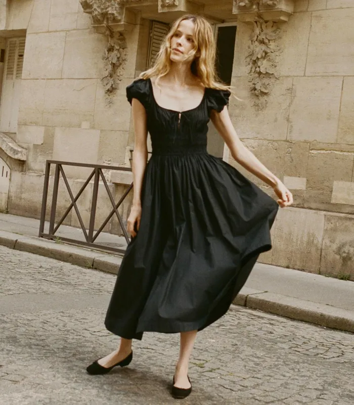 DEN Quinn Dress Black Women Dresses
