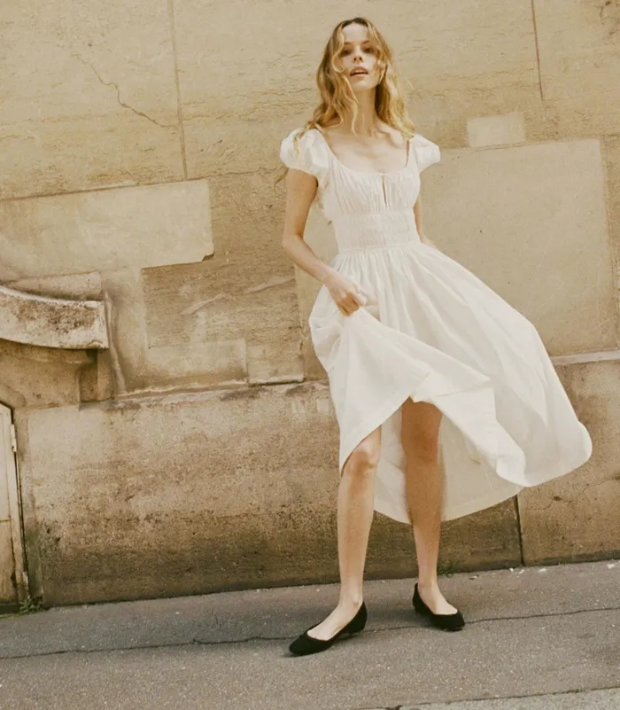 DEN Quinn Dress Salt Women Dresses