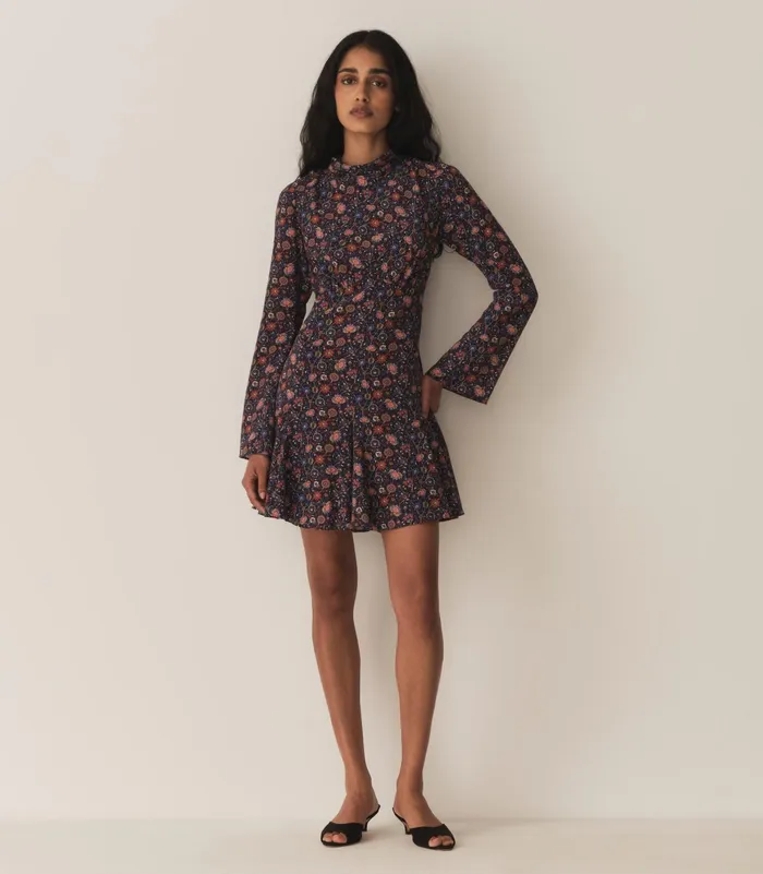 DEN Selena Dress Midnight Riviera Medallion Women Dresses