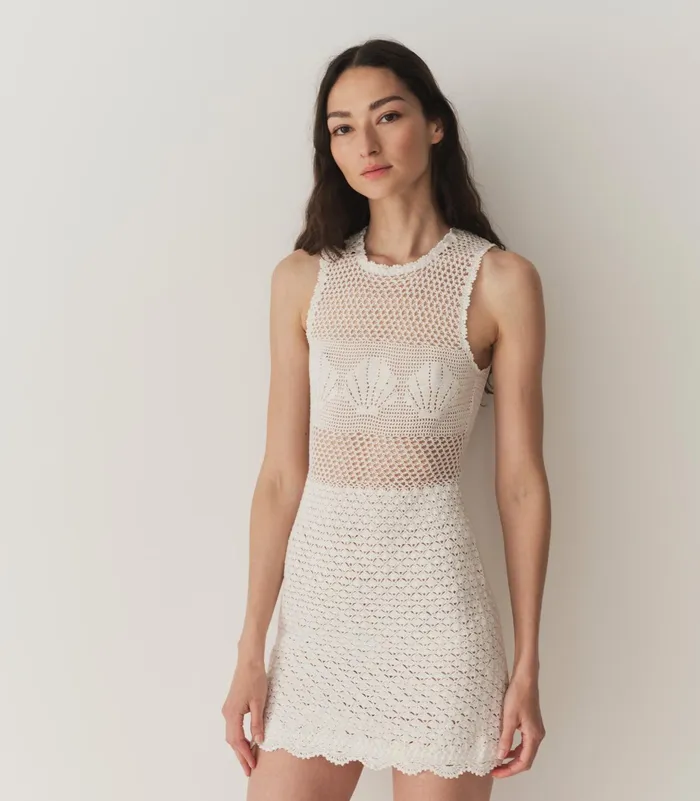 DEN Tessa Dress Pearl Women Dresses