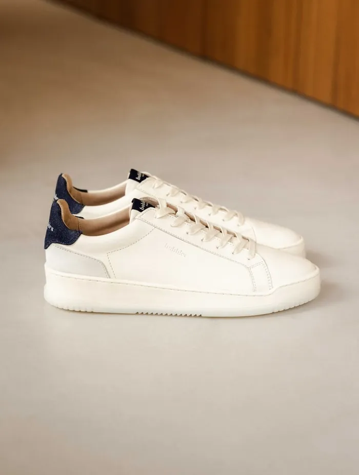 Daniil Cream and Denim Brut Men Bobbies Sneakers Daniil Cream and Denim Brut Men Bobbies Sneakers