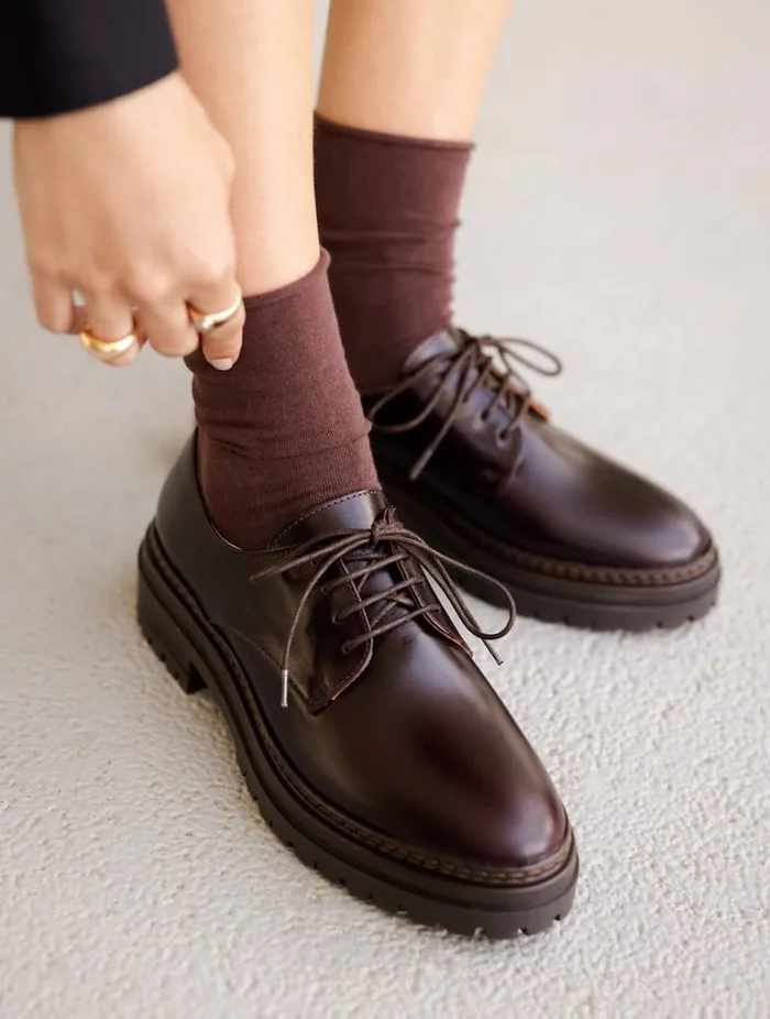 Dasha Cabernet Women Bobbies Loafers and Derbies