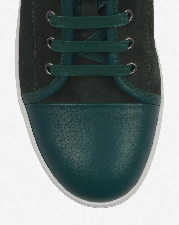Dbb1 Leather And Suede Sneakers Rangerwhite Men Lanvin Sneakers Dbb1 Leather And Suede Sneakers Rangerwhite Men Lanvin Sneakers