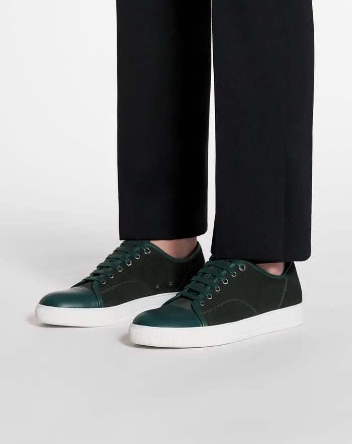Dbb1 Leather And Suede Sneakers Rangerwhite Men Lanvin Sneakers Dbb1 Leather And Suede Sneakers Rangerwhite Men Lanvin Sneakers