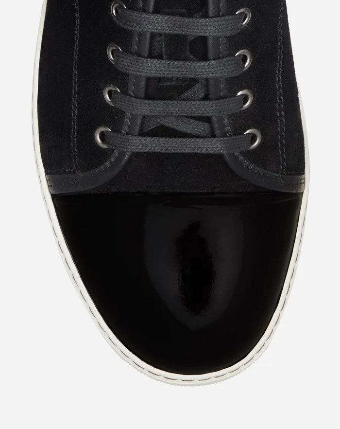 Dbb1 Suede And Patent Leather Sneakers Black Men Lanvin DBB1
