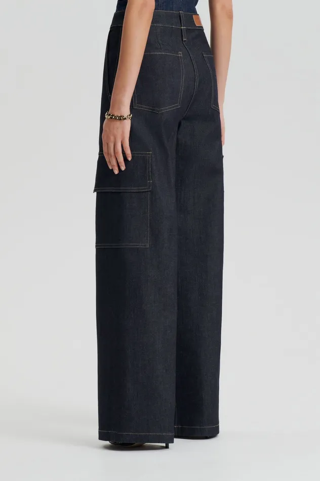 DENIM CARGO JEAN INDIGO 1275 Women Denim Scanlan Theodore
