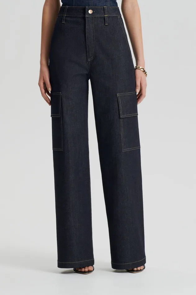 DENIM CARGO JEAN INDIGO 1275 Women Denim Scanlan Theodore