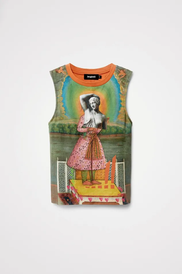 Desigual Arty Knit Tshirt Women Tshirts