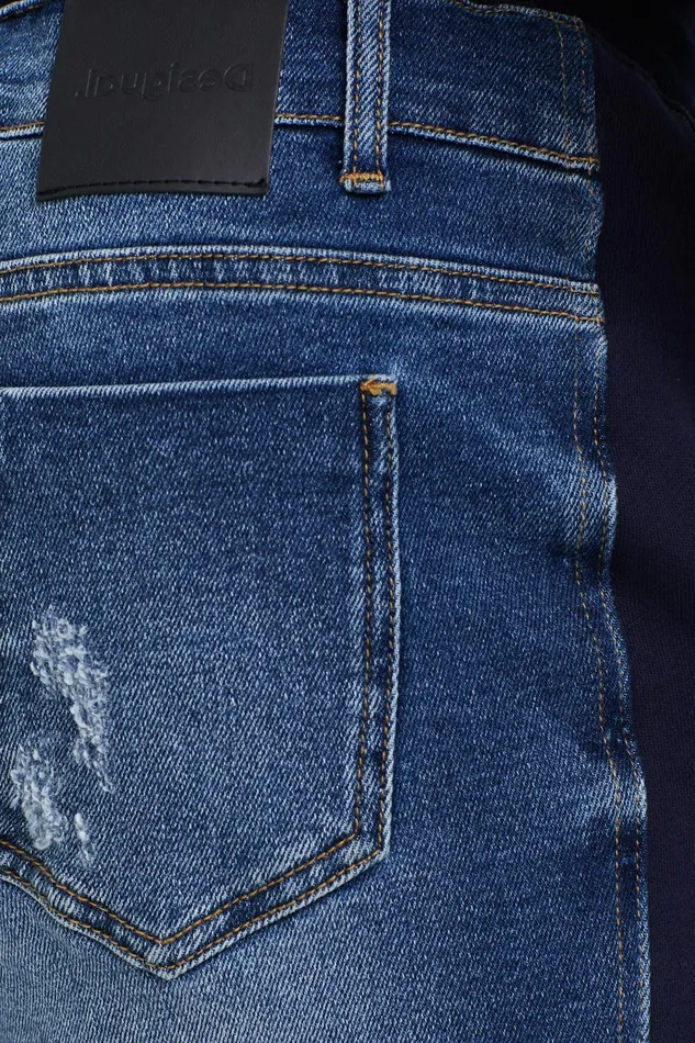 Desigual Hybrid Denim Jogging Trousers Mens Jeans and Pants