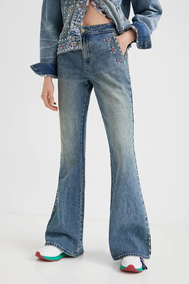 Desigual Johnson Hartig Flared Jeans Women Jeans