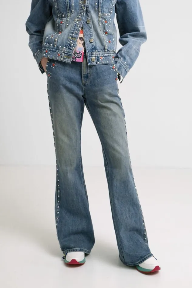 Desigual Johnson Hartig Flared Jeans Women Jeans