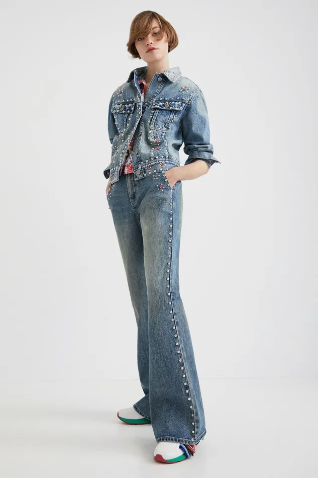 Desigual Johnson Hartig Flared Jeans Women Jeans