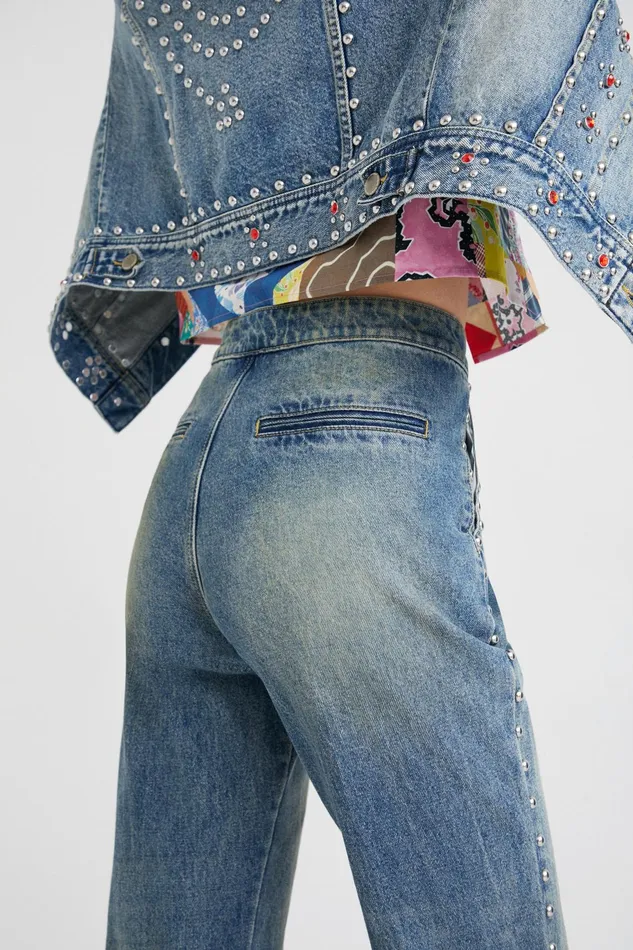 Desigual Johnson Hartig Flared Jeans Women Jeans