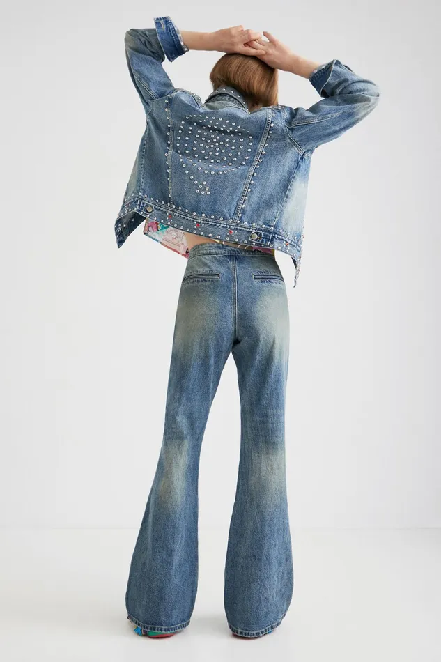 Desigual Johnson Hartig Flared Jeans Women Jeans