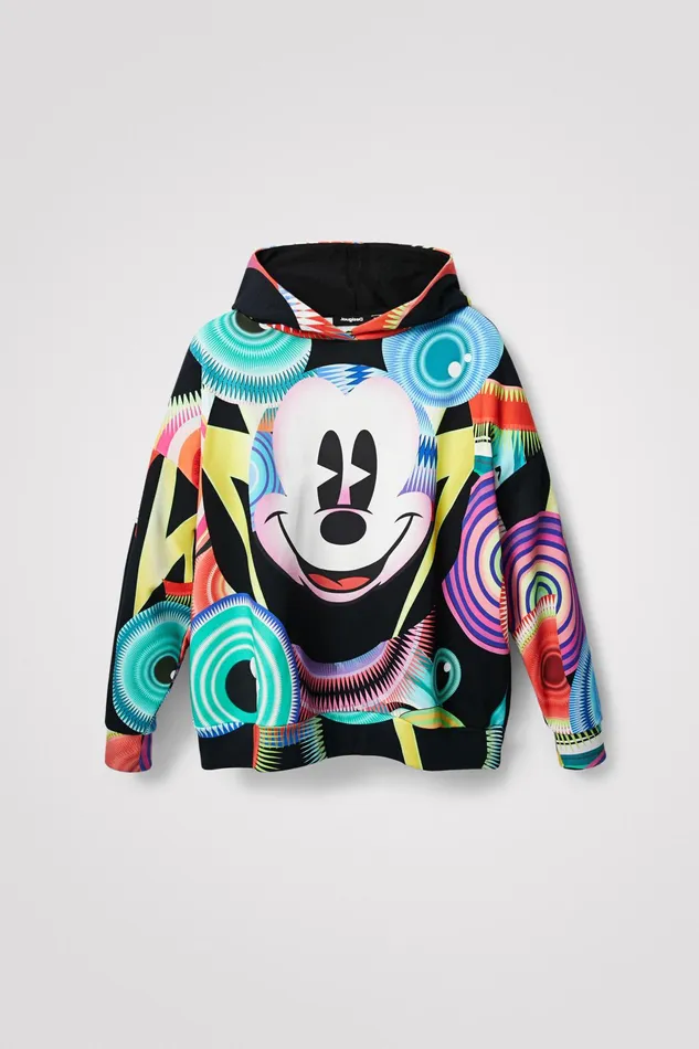 Desigual M Christian Lacroix Mickey Mouse Sweatshirt Women Sweatshirts