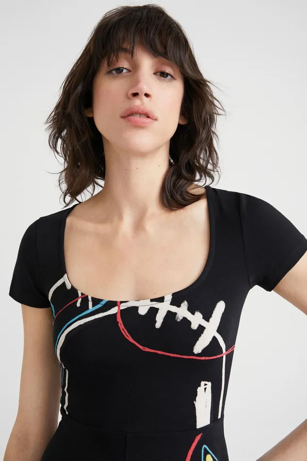 Desigual Midi Aline Dress Women Dresses