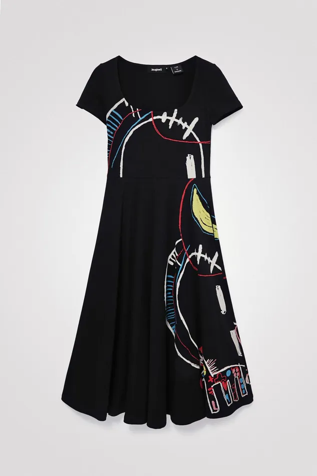 Desigual Midi Aline Dress Women Dresses