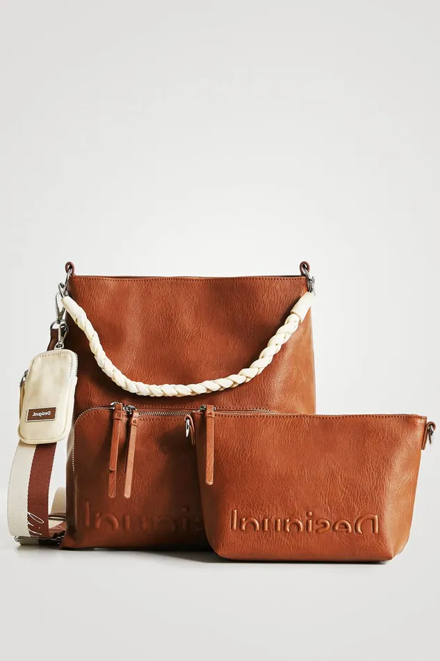 Desigual Sack Bag With Pockets Women Crossbody Bags