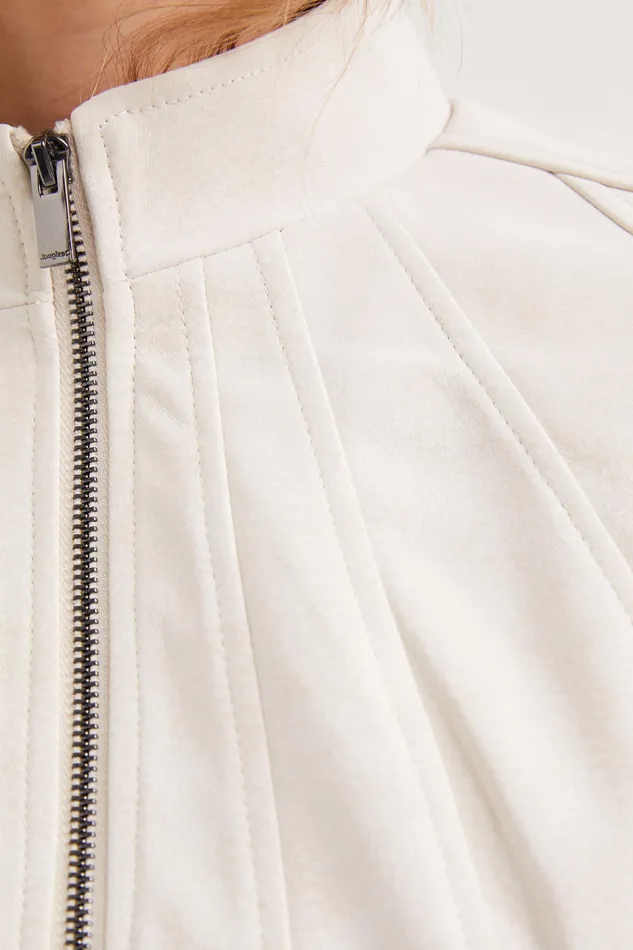 Desigual Slim Biker Jacket Women Jackets